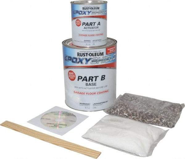 Rust-Oleum - 30 oz/90 oz Can Gloss Tan Gloss Floor Coating - <100 g/L VOC Content - Industrial Tool & Supply