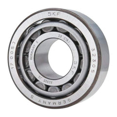 SKF - 25mm Bore Diam, 62mm OD, 25.25mm Wide, Tapered Roller Bearing - 60,500 N Dynamic Load Capacity, 63,000 N Static Load Capacity - Industrial Tool & Supply