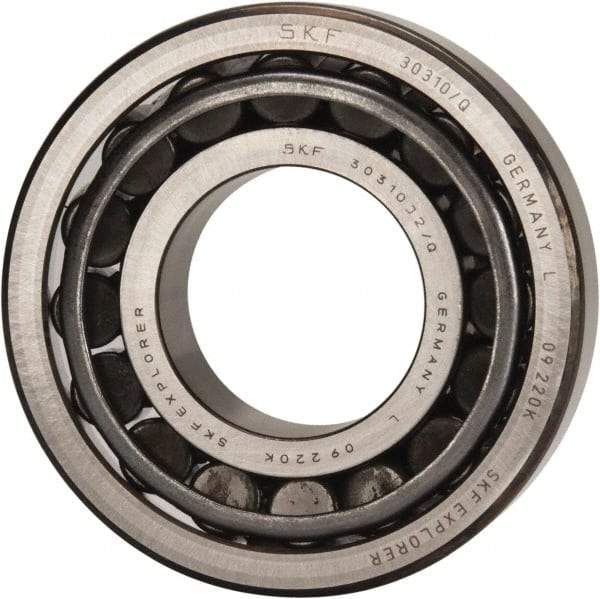 SKF - 50mm Bore Diam, 110mm OD, 29.25mm Wide, Tapered Roller Bearing - 125,000 N Dynamic Load Capacity, 140,000 N Static Load Capacity - Industrial Tool & Supply