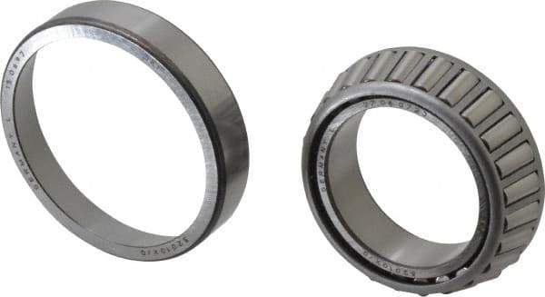SKF - 50mm Bore Diam, 80mm OD, 20mm Wide, Tapered Roller Bearing - 60,500 N Dynamic Load Capacity, 88,000 N Static Load Capacity - Industrial Tool & Supply