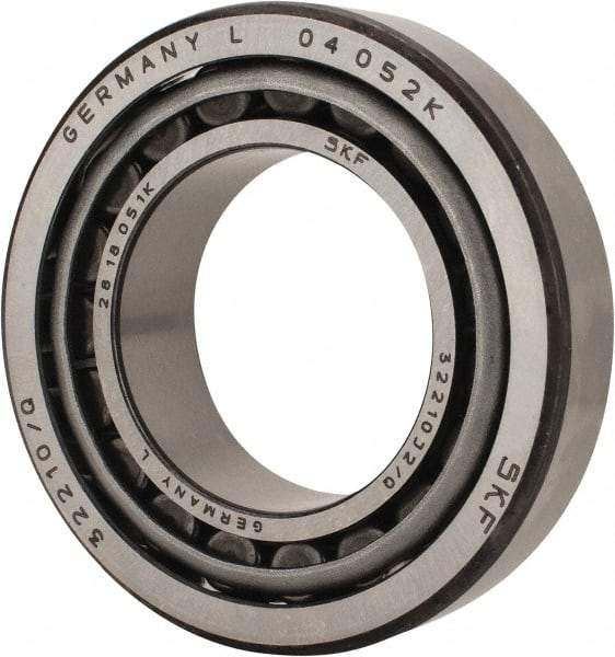 SKF - 50mm Bore Diam, 90mm OD, 24.75mm Wide, Tapered Roller Bearing - 82,500 N Dynamic Load Capacity, 100,000 N Static Load Capacity - Industrial Tool & Supply