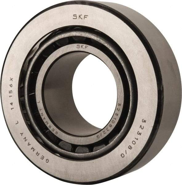 SKF - 50mm Bore Diam, 110mm OD, 42.25mm Wide, Tapered Roller Bearing - 161,000 N Dynamic Load Capacity, 216,000 N Static Load Capacity - Industrial Tool & Supply