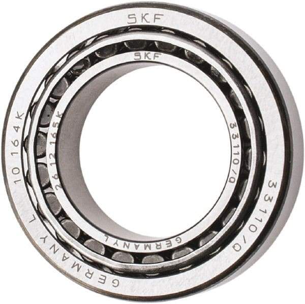 SKF - 50mm Bore Diam, 85mm OD, 26mm Wide, Tapered Roller Bearing - 85,800 N Dynamic Load Capacity, 122,000 N Static Load Capacity - Industrial Tool & Supply