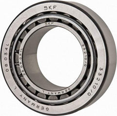 SKF - 50mm Bore Diam, 90mm OD, 32mm Wide, Tapered Roller Bearing - 114,000 N Dynamic Load Capacity, 160,000 N Static Load Capacity - Industrial Tool & Supply