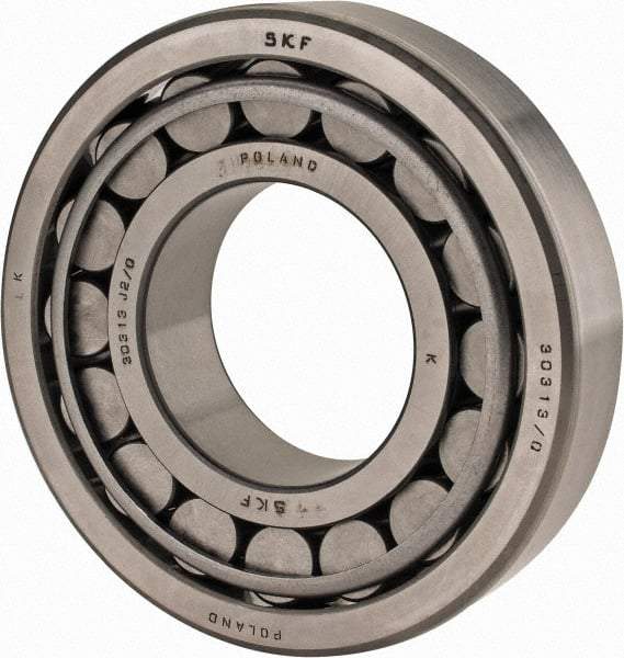 SKF - 65mm Bore Diam, 140mm OD, 36mm Wide, Tapered Roller Bearing - 194,000 N Dynamic Load Capacity, 228,000 N Static Load Capacity - Industrial Tool & Supply