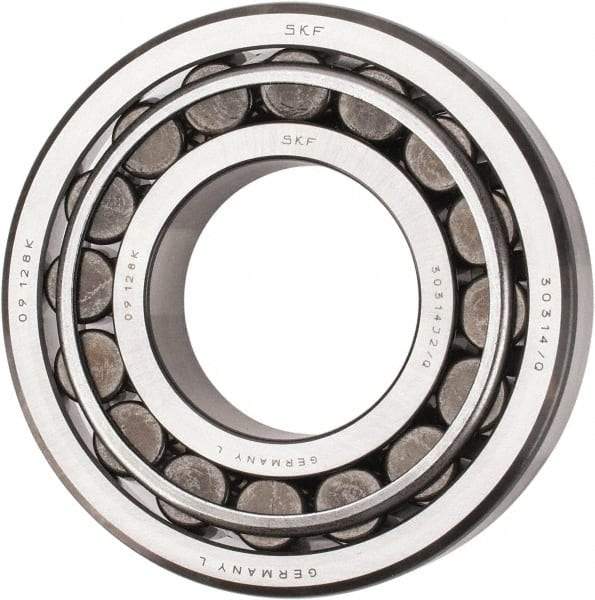 SKF - 70mm Bore Diam, 150mm OD, 38mm Wide, Tapered Roller Bearing - 220,000 N Dynamic Load Capacity, 260,000 N Static Load Capacity - Industrial Tool & Supply