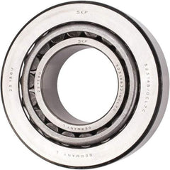 SKF - 70mm Bore Diam, 150mm OD, 54mm Wide, Tapered Roller Bearing - 281,000 N Dynamic Load Capacity, 400,000 N Static Load Capacity - Industrial Tool & Supply