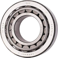 SKF - 70mm Bore Diam, 150mm OD, 54mm Wide, Tapered Roller Bearing - 297,000 N Dynamic Load Capacity, 380,000 N Static Load Capacity - Industrial Tool & Supply