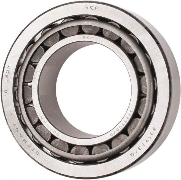 SKF - 70mm Bore Diam, 130mm OD, 57mm Wide, Tapered Roller Bearing - 229,000 N Dynamic Load Capacity, 310,000 N Static Load Capacity - Industrial Tool & Supply