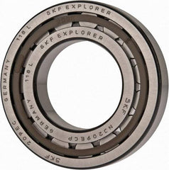 SKF - 45mm Bore Diam, 85mm Outside Diam, 19mm Wide Cylindrical Roller Bearing - 60,500 N Dynamic Capacity, 64,000 Lbs. Static Capacity - Industrial Tool & Supply