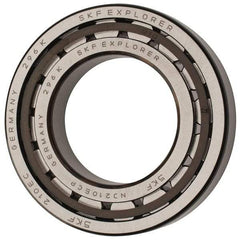 SKF - 50mm Bore Diam, 90mm Outside Diam, 20mm Wide Cylindrical Roller Bearing - 64,400 N Dynamic Capacity, 69,500 Lbs. Static Capacity - Industrial Tool & Supply