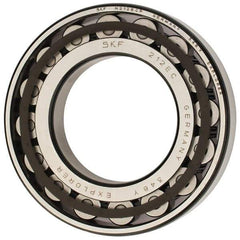SKF - 60mm Bore Diam, 110mm Outside Diam, 22mm Wide Cylindrical Roller Bearing - 93,500 N Dynamic Capacity, 102,000 Lbs. Static Capacity - Industrial Tool & Supply