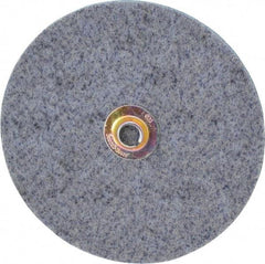 3M - 7" Coarse Grade Ceramic Deburring Disc - Quick Change Connection, Blue, 8,600 Max RPM - Industrial Tool & Supply