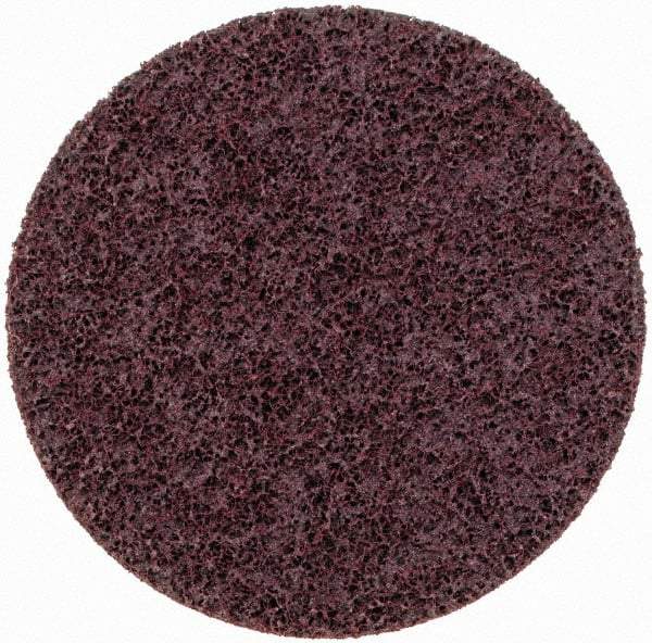 3M - 4-1/2" Diam, Ceramic Hook & Loop Disc - Coarse Grade, Nonwoven, A Weight Backing, Series GB-DH - Industrial Tool & Supply