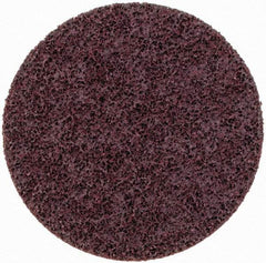 3M - 4-1/2" Diam, Ceramic Hook & Loop Disc - Coarse Grade, Nonwoven, A Weight Backing, Series GB-DH - Industrial Tool & Supply