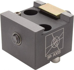 5th Axis - 3,800 Lb Holding Force Single Vise Wedge Clamp - 28 to 32 HRC, 2" Minimum Jaw Spread, 20 Lb/Ft Torque, 3/8-16 x 2-1/2 Screw Thread - Industrial Tool & Supply