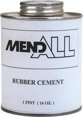 MendAll - 16 oz Can Clear Cement Adhesive - Industrial Tool & Supply