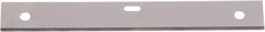 Hyde Tools - Steel Scraper Replacement Blade - 5-7/8" Blade Length x 1-7/8" Blade Width, For 4" Shavers - Industrial Tool & Supply