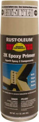 Rust-Oleum - 14.1 oz Primer Beige Spray Paint - 8 to 12 Sq Ft Coverage, Quick Drying - Industrial Tool & Supply