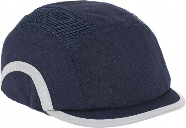 PRO-SAFE - Bump Cap - Adjustable, Vented, Navy Blue - Industrial Tool & Supply