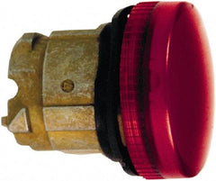 Schneider Electric - Red Lens Pilot Light - Round Lens, Shock Resistant, Vibration Resistant, Water Resistant - Industrial Tool & Supply