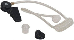 Motorola - One Wire Surveillance, In-Line & Push to Talk Microphone Surveillance Earpiece with Microphone - Black, Use with Motorola CLS/RM/RDX/DTR/DLR Radios - Industrial Tool & Supply