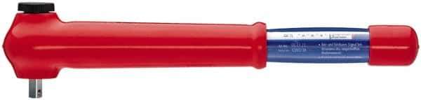Knipex - 3/8" Drive, Insulated Torque Wrench - 11-27/64" OAL - Industrial Tool & Supply