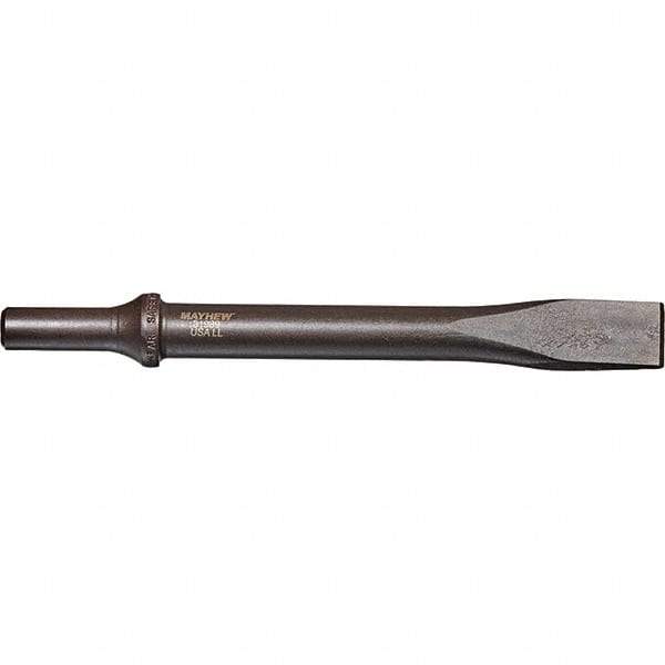 Mayhew - 3/4" Head Width, 7-1/2" OAL, Cold Chisel - Round Drive, Round Shank, Steel - Industrial Tool & Supply