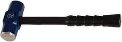 NUPLA - 6 Lb Head, 15-7/8" Long Sledge Hammer - Steel Head, 1-3/4" Face Diam, 5-7/8" Long Head, Fiberglass Handle - Industrial Tool & Supply