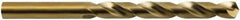 Hertel - 15mm 135° Cobalt Jobber Drill - Oxide/Gold Finish, Spiral Flute, 169mm OAL, Split Point - Industrial Tool & Supply