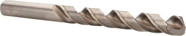 Hertel - 12mm 135° Cobalt Jobber Drill - Bright Finish, Spiral Flute, 5.9449" OAL, Split Point - Industrial Tool & Supply
