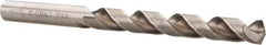 Hertel - 10mm 135° Cobalt Jobber Drill - Bright Finish, Spiral Flute, 5.2362" OAL, Split Point - Industrial Tool & Supply
