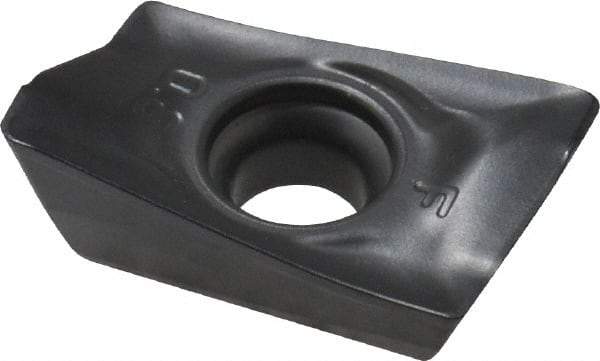 Walter - ADKT1606 F56 Grade WKP35S Carbide Milling Insert - TiCN/Al2O3 Finish, 0.2421" Thick, 0.81mm Corner Radius - Industrial Tool & Supply