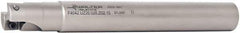 Walter - 1" Cut Diam, 15mm Max Depth of Cut, 1" Shank Diam, 9.87" OAL, Indexable Square Shoulder End Mill - AD.T 1606.. Inserts, Cylindrical Shank, 90° Lead Angle - Industrial Tool & Supply