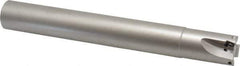 Walter - 1" Cut Diam, 8mm Max Depth of Cut, 1" Shank Diam, 8" OAL, Indexable Square Shoulder End Mill - AD.T 0803.. Inserts, Cylindrical Shank, 90° Lead Angle - Industrial Tool & Supply