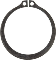 Rotor Clip - 1.886" Groove Diam, 2" Shaft Diam, Phosphate Steel, Snap External Retaining Rings - 0.068" Groove Width, 0.057" Groove Depth, 0.062" Ring Thickness, Grade 1060-1090 - Industrial Tool & Supply