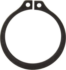 Rotor Clip - 1.176" Groove Diam, 1-1/4" Shaft Diam, Phosphate Steel, Snap External Retaining Rings - 0.056" Groove Width, 0.037" Groove Depth, 0.05" Ring Thickness, Grade 1060-1090 - Industrial Tool & Supply