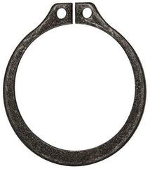 Rotor Clip - 1.118" Groove Diam, 1-3/16" Shaft Diam, Phosphate Steel, Snap External Retaining Rings - 0.056" Groove Width, 0.035" Groove Depth, 0.05" Ring Thickness, Grade 1060-1090 - Industrial Tool & Supply