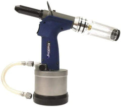 RivetKing - 5/32" Capacity, Air Riveter - 1mm Long Stroke, 20" Inlet - Industrial Tool & Supply