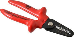 Wiha - 6" OAL, 10 AWG Capacity, Wire Stripper - Industrial Tool & Supply