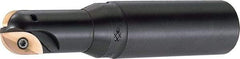 Sumitomo - 2" Cut Diam, 1.862" Max Depth of Cut, 2" Shank Diam, 6.029" OAL, Indexable Ball Nose End Mill - 2.785" Head Length, Straight Shank, WBMR Toolholder, ZNMT8CX, ZNMT8SX Insert - Industrial Tool & Supply
