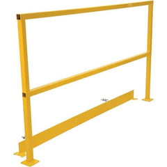 Vestil - 4" Long x 42" High, Steel Square Handrails - Industrial Tool & Supply