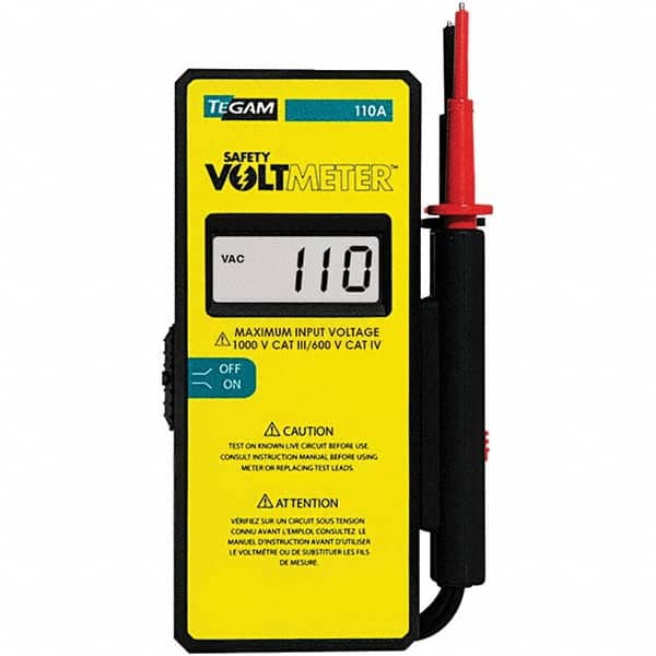 Made in USA - Circuit Continuity & Voltage Testers Tester Type: Voltage Tester Maximum Voltage: 1000 VAC/VDC - Industrial Tool & Supply