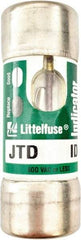 Littelfuse - 300 VDC, 600 VAC, 25 Amp, Time Delay General Purpose Fuse - 2-1/4" OAL, 20 at DC, 200/300 at AC kA Rating, 13/16" Diam - Industrial Tool & Supply