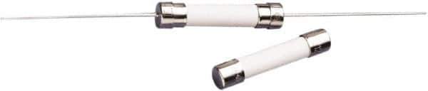 Value Collection - 250 VAC, 8 Amp, Time Delay Miniature Glass/Ceramic Fuse - 1-1/4" OAL, 1/4" Diam - Industrial Tool & Supply