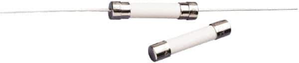 Value Collection - 250 VAC, 15 Amp, Fast-Acting Miniature Glass/Ceramic Fuse - 1-1/4" OAL, 1/4" Diam - Industrial Tool & Supply
