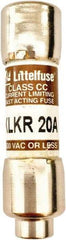 Value Collection - 600 VAC, 20 Amp, Fast-Acting Semiconductor/High Speed Fuse - 1-1/2" OAL, 200 (RMS Symmetrical) kA Rating, 13/32" Diam - Industrial Tool & Supply
