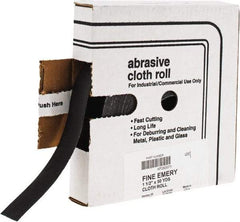 Value Collection - Shop Rolls   Abrasive Material: Emery    Roll Width (Inch): 1-1/2 - Industrial Tool & Supply
