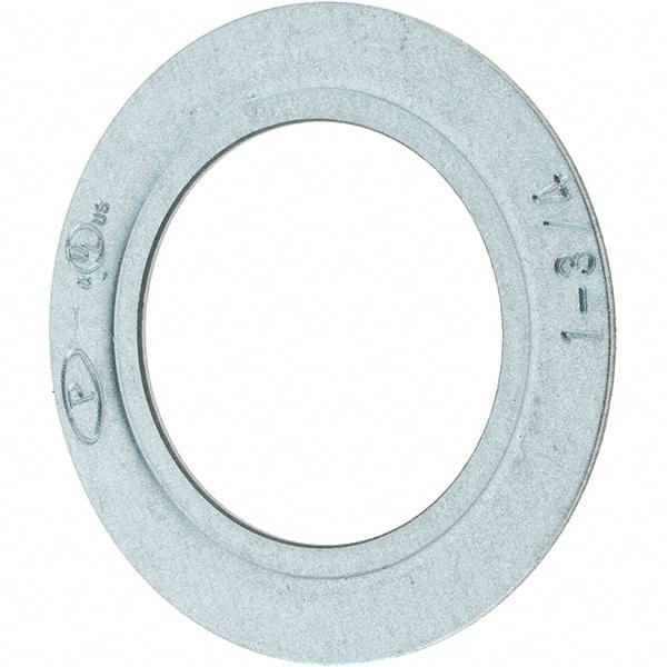 Value Collection - 1-3/4" Conduit, Electrical Enclosure Steel Reducing Washer - For Use with Rigid/Intermediate/Thinwall Conduit - Industrial Tool & Supply