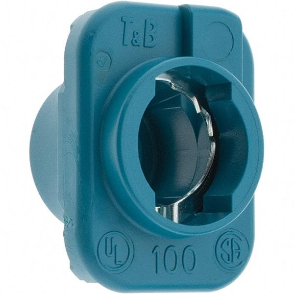 Value Collection - 1/2" Trade, Thermoplastic Push In Straight FMC Conduit Connector - Industrial Tool & Supply